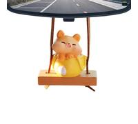 Anulely Ciondolo oscillante per auto, ciondolo decorativo per auto,Ornamenti oscillanti a forma di orso carino | Accessori per specchi compatti, vivaci e luminosi