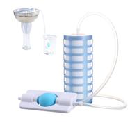 Anulely Filtro Acqua di Campo, filtri Acqua Portatile di Sopravvivenza | Sistema di Filtro Acqua con Filtro sedimenti - Purificatore d'acqua da trekking leggero, Attrezzature da Campeggio Portatile