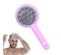 Anulely Purificatore del cuoio capelluto, massaggiatore del cuoio capelluto | Shampoo massaggiatore del cuoio capelluto purificatore della testa,Pettine morbido in silicone, spazzola manuale per la