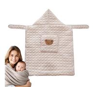 Anulely Scudo meteorologico per passeggino, coperta spessa per,coperta soffice e confortevole, coperta da letto morbida, forniture confortevoli per ragazzi, ragazze, seggiolino auto