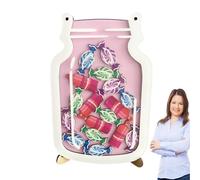 Anulely Sistema di ricompensa del vaso in classe,Pentola di incentivo con 30 pezzi di caramelle - Vaso di premio degli insegnanti, Tabella di comportamento, sistema di premio Jar, Strumenti di