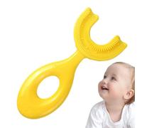 Anulely Spazzolino da denti per bambini forma di U, spazzola morbida setole per bambini - Spazzolino da denti morbido 360 gradi - adatto per bambini dai 6 ai 12 anni. Spazzolino manuale forma