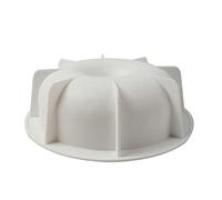 Anulely Stampo per torta in schiuma di silicone | Stampo per torta in schiuma per dessert francese | Stampo per fondente a forma di fiore di bolle, stampo in silicone, stampo da forno per torte in