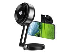 Anulely Supporto magnetico per telefono con doppia ventosa, retrattile, accessori interni auto, supporto elettrico per cellulare, per auto, casa, palestra