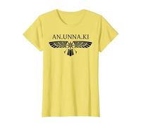 Anunnaki, i sovrani dell'antica Mesopotamia Maglietta, Donna, Limone, L