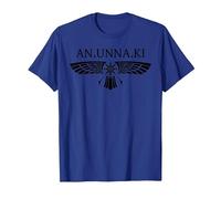 Anunnaki, i sovrani dell'antica Mesopotamia Maglietta, Uomo, Blu Reale, XXL