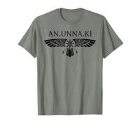 Anunnaki, i sovrani dell'antica Mesopotamia Maglietta, Uomo, Verde Militare mélange, XL