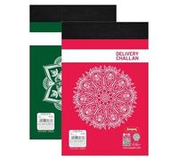 Anupam Consegna Challan Libro 3 Parte Pad per piccole imprese con copertina copie carbone, 50 set, 22x14 cm