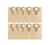 ANUTRDE 5/10 PZ 20L 30L Sacco for raccolta polvere compatibile con Einhell BT-VC1250S/BT-VC1250/TC-VC 18/20 Li S-Solo Sacchetto filtro for aspirapolvere a umido e a secco(30L-10PCS)