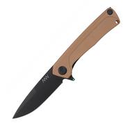 ANV Knives Z100 Sleipner DLC Nero / Lama liscia, G10 Coyote / Liner Lock