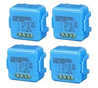 Anvek ZigBee Mini Smart Switch, interruttore di luce a 1 via per modulo relè, senza necessità di filo neutro, comando vocale con Alexa e Google Home, App Smart Life (4)