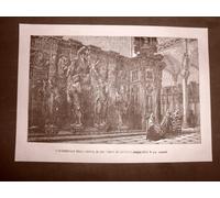 Anversa nel 1866 Il confessionale della Chiesa di San Paolo Belgio