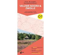 ANWB Fiets- en wandelknooppuntenkaart Veluwemeer n