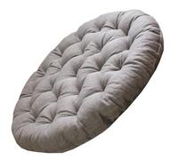 ANWEALTH Cuscini per Sedie da Giardino Cuscini Rotondi per Sedie Cuscini per Sedie da Pranzo Cuscini per Sedie da Interno Ed Esterno per Soggiorno Patio Auto (Colore 9,65X65 Cm)