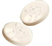 ANWEALTH Set di Cuscini Rotondi per Sedie da Bistrot da Esterno 2/4 11/15/13 Spessi Cuscini Rotondi per Sedie da Giardino Impermeabili Rotondi per Mobili da Esterno (C1,30 Cm/11 Pollici 2 Pezzi)