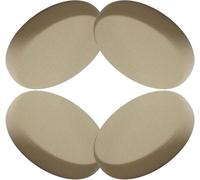 ANWEALTH Set di Cuscini Rotondi per Sedie da Bistrot da Esterno 2/4 11/15/13 Spessi Cuscini Rotondi per Sedie da Giardino Impermeabili Rotondi per Mobili da Esterno (C3 40 Cm/15 Pollici 4 Pezzi)