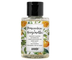 Anwen Travel Shampoo Arancia e Bergamotto per Capelli Normali e Grassi 50 ml