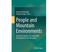 Anwesha Borthakur Pardeep Sin People and Mountain Environmen (Copertina rigida)