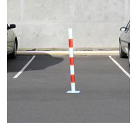 Anwicar - Paletto di Bloccaggio - Barriera per Parcheggio - Palo per Parcheggio - Barriera di Sicurezza - Parking Barrier - 100 cm