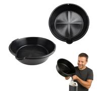 Anwicar Vasca di Scarico Olio 7L Vasca di Raccolta Portatile per Olio Motore Olio Cambio E Liquido Refrigerante Protetta dagli Schizzi Resistente All’Invecchiamento Con Beccuccio