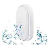 ANWIO 14W LED Applique da esterno Applique da esterno con 69 LED Luce ovale 4000K bianco naturale IP54 impermeabile per giardino terrazzo garage corridoio seminterrato veranda d'inverno - 1 pezzo