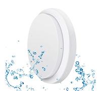 ANWIO Plafoniera LED Impermeabile Rotonda 13W 980LM Luce Bianca Naturale 4000K, Applique da Parete per Esterni, Lampada LED da Parete per Esterni IP54 Resistente Ad Acqua e Polvere, Pacco da 1 Unità