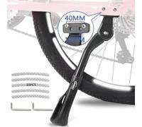 ANWONE Cavalletto per Bicicletta, 24-29 Pollici, Cavalletto Laterale Regolabile in Altezza, 4 Fori Distanza tra i Fori di per 40mm o 18mm, per MTB, Bici da Città, Bici Elettriche, Carico Massimo 40KG