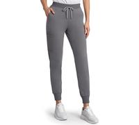 Anwrtuk Scrub Bottoms Donna Ospedale Uniform Pantaloni Womens Jogger Scrub Pants Pantaloni con 6 Tasche con Vita, XS, Dark Grey