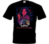 ANXIAOER Men's Suspiria T-Shirt Movie Poster Dario Argento Black M
