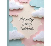 Anxiety Dump College Ruled Composition Notebook 110 Pages: Cute Pastel Journal with Hand-Drawn Clouds and Light Pink & Blue Aesthetic Cover | Mental Health Notebook Gift for Teens & Girls Boys |