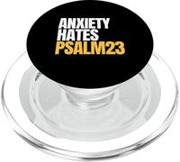 Anxiety Hates Psalm 23 Bible Verse to Memorize by Heart PopSockets PopGrip per MagSafe