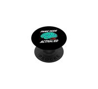 Anxiety Humor Panic Mode Activated Brain PopSockets PopGrip Adesivo