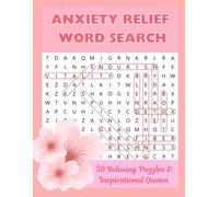 Anxiety Relief Word Search: Mindful Word Searches to Reduce Anxiety & Boost Positivity