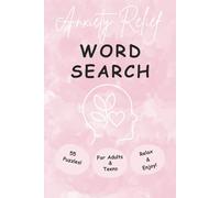 Anxiety Relief Word Search Puzzle Book: Word Searches with Easy to Read Print about Anxiety Relief, Mindfulness, Relaxation and More | 6x9 inches | 55 ... Gift for Relaxing, Holidays and Free Times