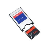 ANXILE - Scheda di memoria CF da 2 GB e 1 adattatore per scheda PC per fotocamera CF UDMA ad alta velocità