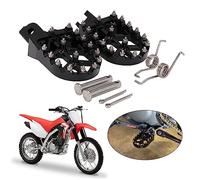 AnXin Poggiapiedi per moto da cross e moto CNC per CRF 110 CRF110F 2013-2022 CRF125F 2014-2023 Dirt Pit Bike nero