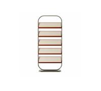 anxinda Portariviste Porta riviste multistrato, espositore da terra for libri e giornali per libri, opuscoli, riviste, giornali, fumetti(Brown)