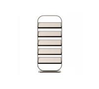 anxinda Portariviste Porta riviste multistrato, espositore da terra for libri e giornali per libri, opuscoli, riviste, giornali, fumetti(Black)