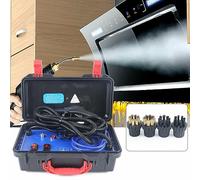 ANXYYDS Pulitore a Vapore ad Alta Pressione, per la Pulizia di Piastrelle per Fughe, Idropulitrice a Vapore Portatile Tenuto in Mano per Auto, Vaporizzatore per Pulizia a Calore Elevato,220V-3000W