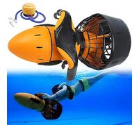 ANXYYDS Seascooter, Scooter Subacqueo Intelligente, Scooter Acquatico per Piscina 30M Impermeabile per Sport Acquatici Piscina, Immersioni, Snorkeling e Avventure in Mare,300W-1battery