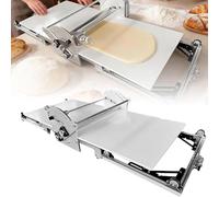 ANXYYDS Sfogliatrice Elettrico Professionale, Macchina per Pasta Sfoglia, con Spessori Regolabili, per Croissant, Pizza e Pasta, Superficie Antiaderente in PP
