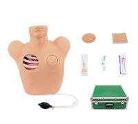 ANXYYDS Simulatore di Assistenza al paziente - Modello di toracentesi e drenaggio Pneumotorace e Torace Liquido Drenaggio Chiuso Formazione Medica Formazione Medica Modello didattico