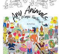 Any animals X magic fantasy: Cute Animal Shifters Coloring Book for Teens: Fantasy Hybrid Creatures, Anime Girls, and Magical Humanoid Animals