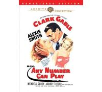 Any Number Can Play (DVD) Alexis Smith Audrey Totter Wendell Corey Clark Gable