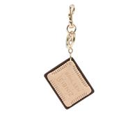 Anya Hindmarch - Choco Leibniz Charm - - Accessories - Donna - Marrone - ONE SIZE