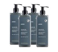 Anyah Balsamo per Capelli - Arricchito con Burro di Karitè e Olio di Semi di Girasole Biologico - Certificato Ecolabel - Made in Italy - 4 x 480 ML