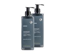 ANYAH Shampoo Idratante & Shampoo Secco Vegano - Per capelli secchi, rafforza e protegge il cuoio capelluto, unisex, certificato Nordic Ecolabel, 480ml