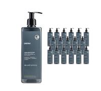 ANYAH Shampoo Idratante & Shampoo Secco Vegano - Per capelli secchi, rafforza e protegge il cuoio capelluto, unisex, certificato Nordic Ecolabel, 480ml