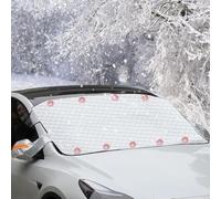 ANYANH Copertura Parabrezza Auto per Mitsubishi Lancer 2017-2019, Parabrezza Antighiaccio con Magnete, Copri Parabrezza Auto Sole Anti UV Contro Neve