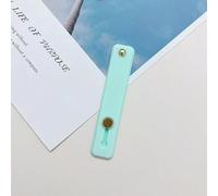 Anybase Supporto per cellulare, cinturino per cellulare, cinturino retrattile, adatto per la maggior parte degli smartphone, verde ciano chiaro